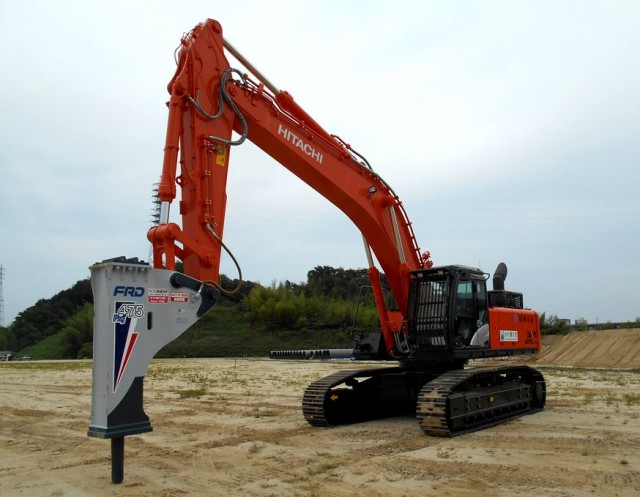 使用機械 ZAXIS470 (山積1.9m3級)標準仕様
